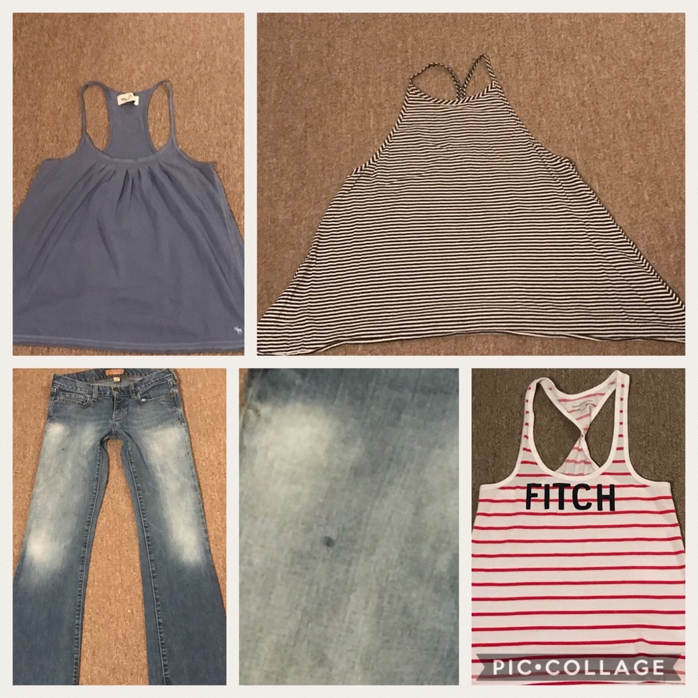 Bundle of Abercrombie and Fitch size 2 and small